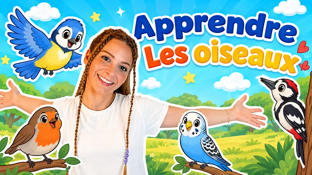 Image d’une vidéo d’Anny : « Apprendre les oiseaux ».